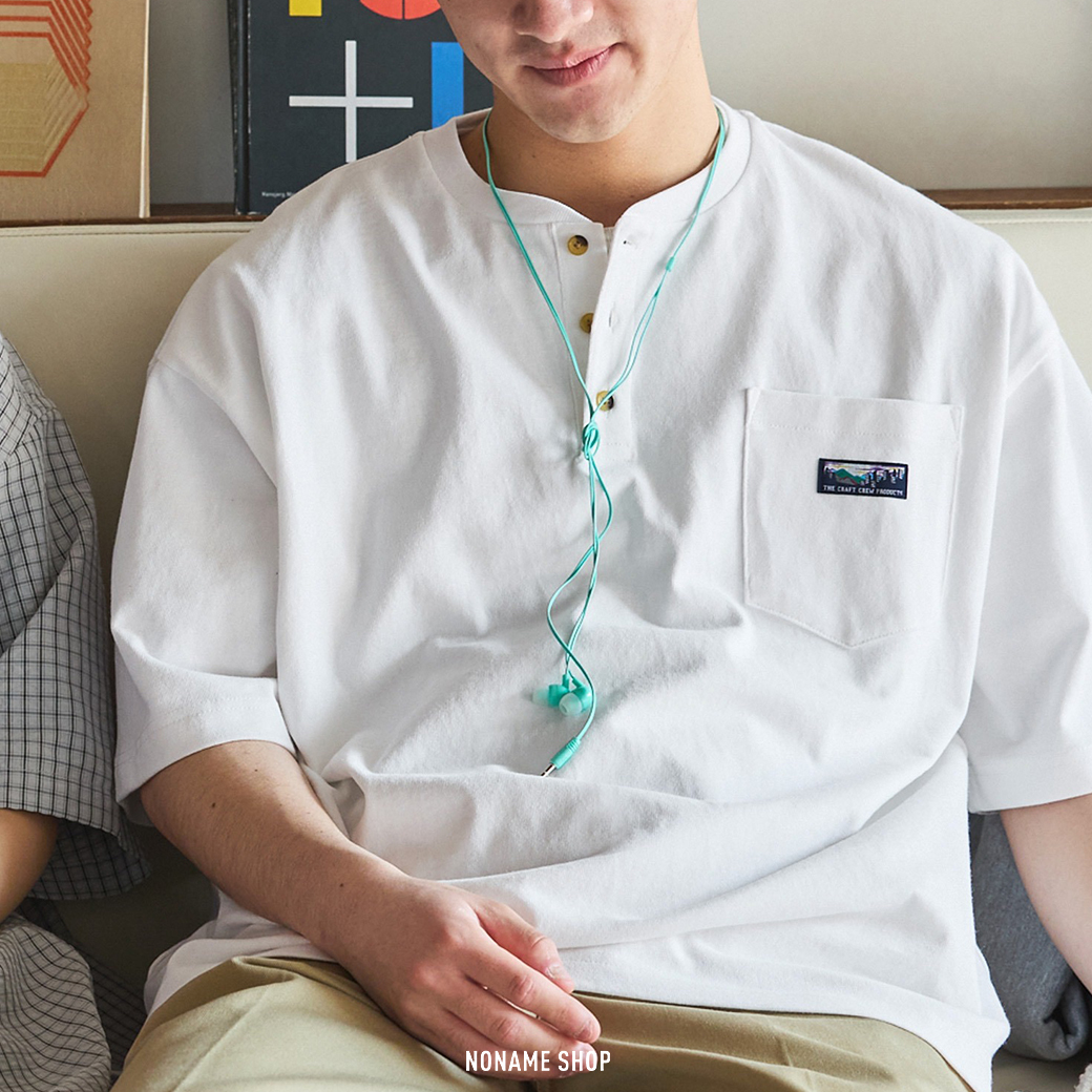 THE CRAFT CREW PRODUCTS 抗菌 除臭 落肩 重磅 短袖 八色 (男款)