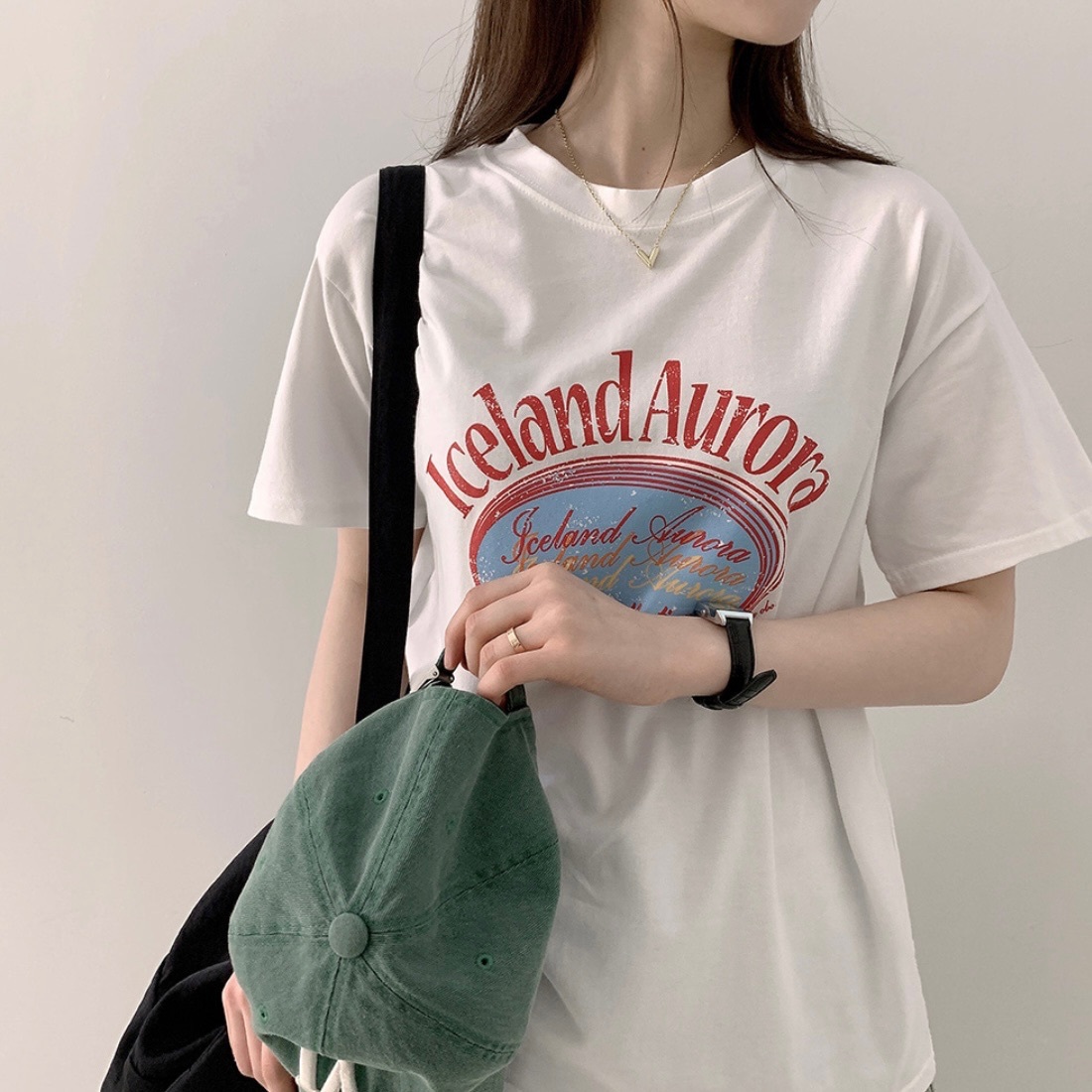 【優惠現貨】韓國 ICELAND AURORA TEE（2色）