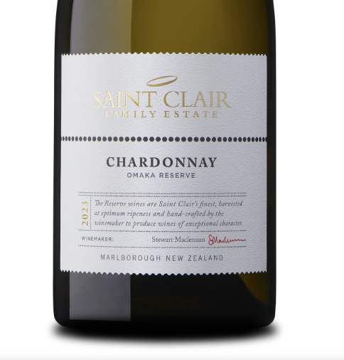 Saint Clair Omaka Reserve Chardonnay 2023