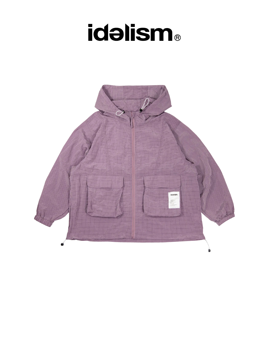 idealism 飛行外套 連帽夾克 紫 24 A/W Cargo Parka