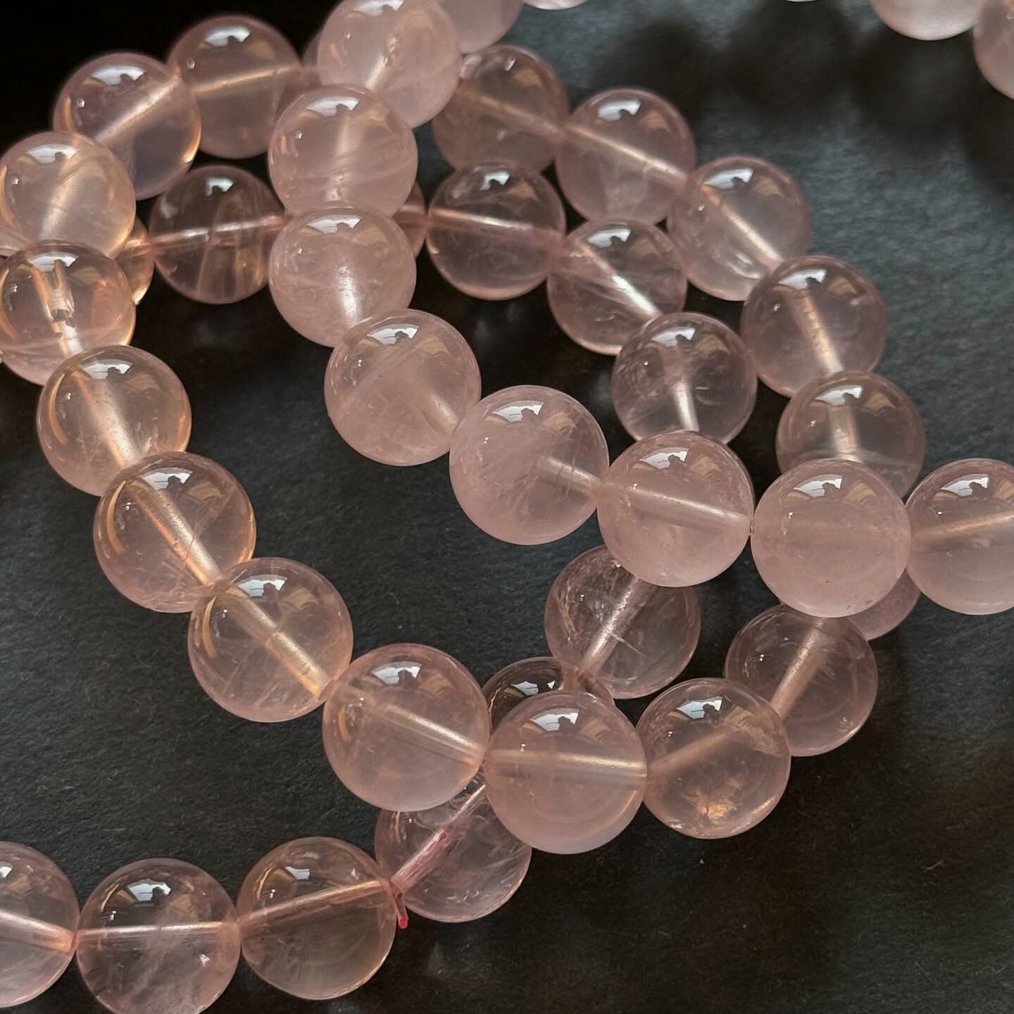 [原石] 星光粉晶 水晶手串