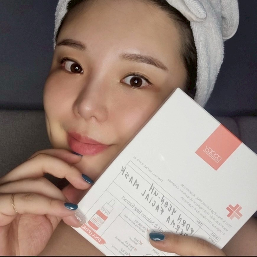 COOPY 鮭魚PDRN爆水面膜一盒5片 買一送一(共十片)