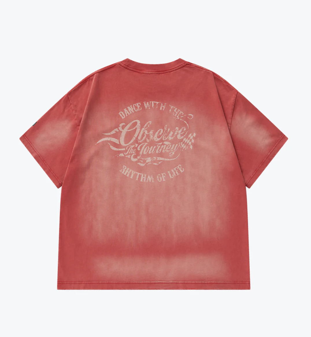 [現貨] Sense Washed Racing Ride SS Reddle | M25-T17RED