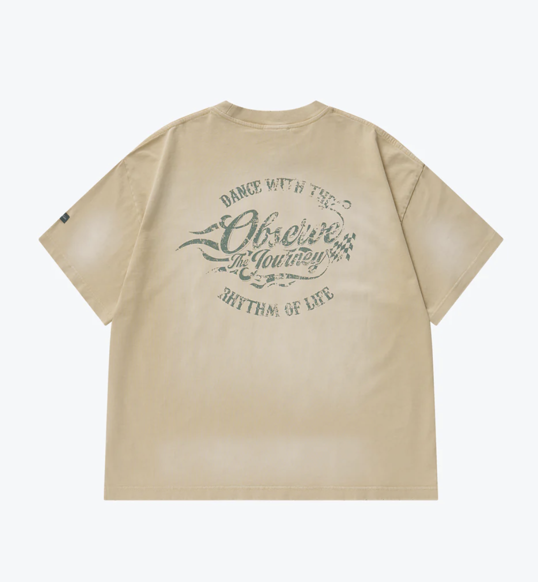 [現貨] Sense Washed Racing Ride SS Clay | M25-T17CL