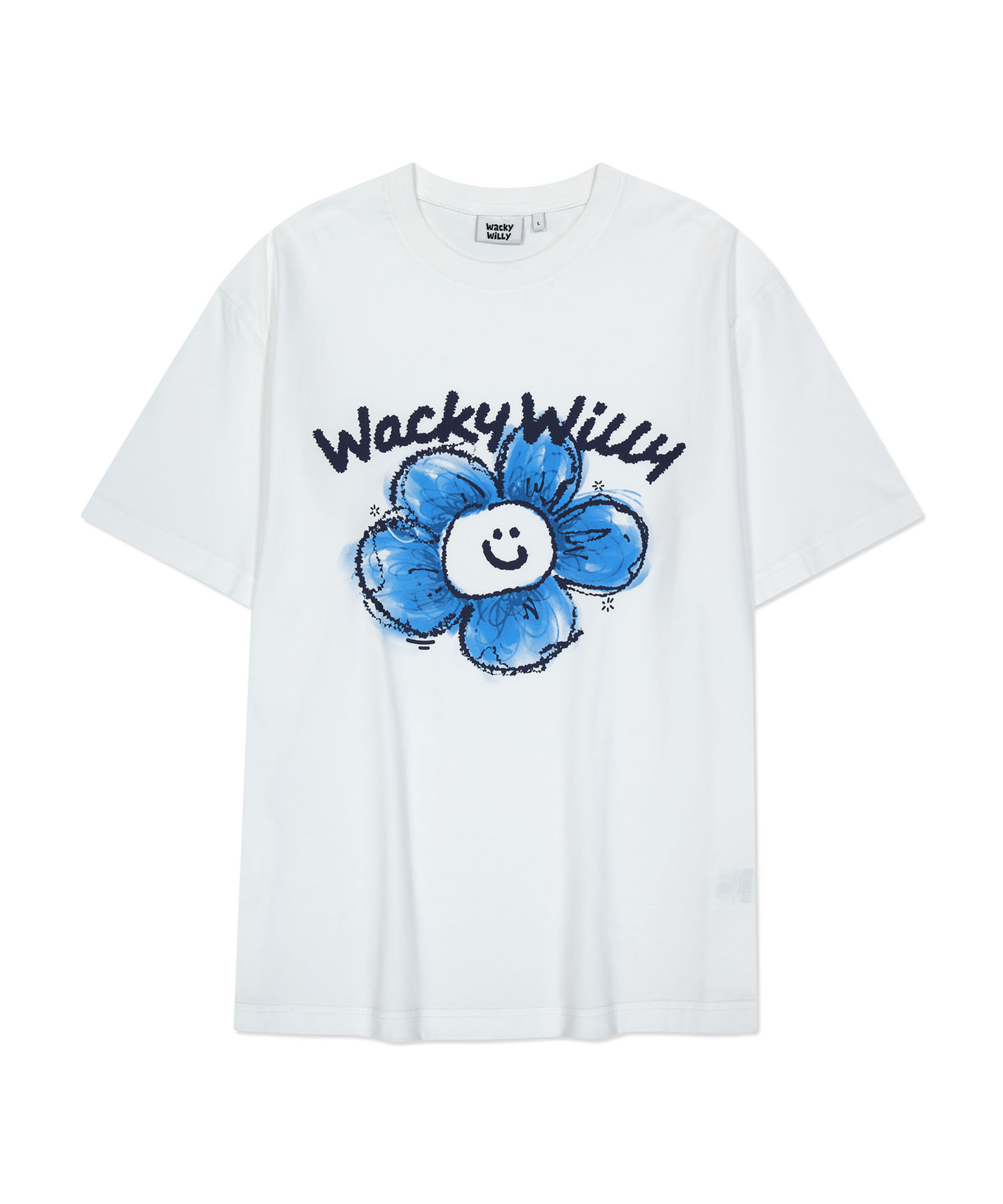 【WACKY WILLY】Signature Big Lily Short Sleeve T-Shirt R6497 WACKY WILLY Signature Big Lily Short-Sleeve T-Shirt