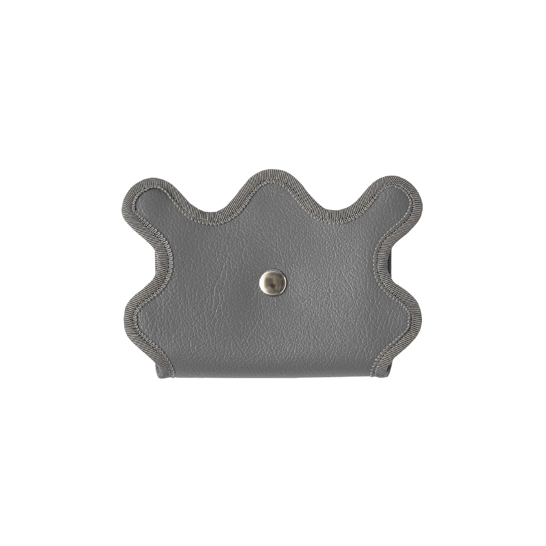 Nori 波浪零錢包 炭灰色