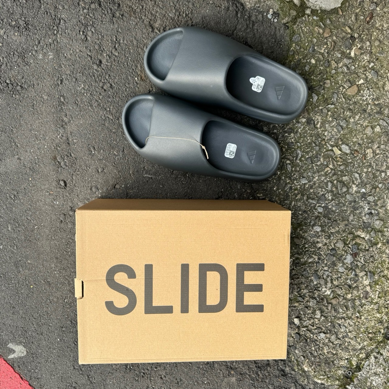 Adidas Yeezy Slide Slate Grey 石板灰