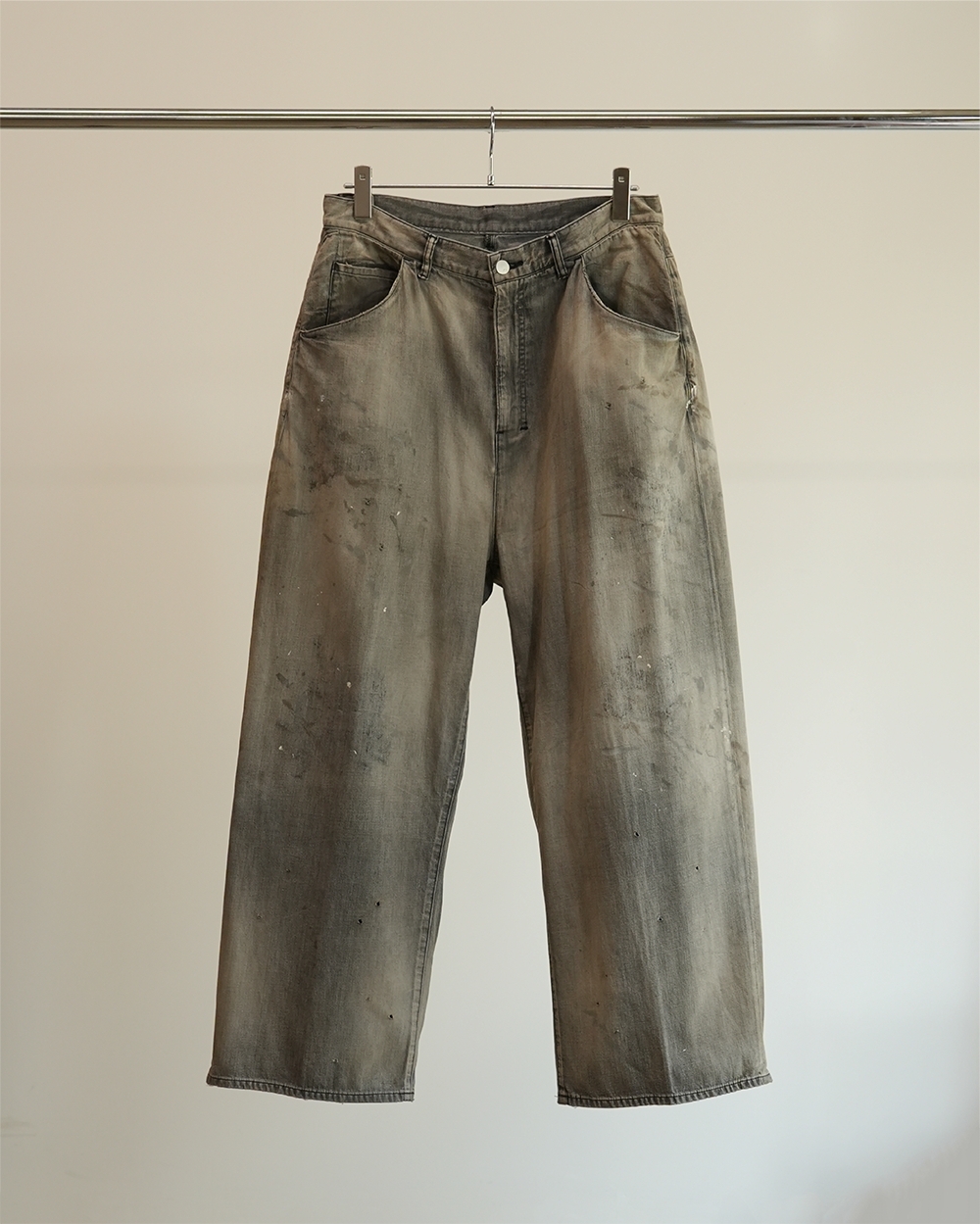パンツ ANCELLM LIGHT OZ DENIM N07 incarnation ANCELLM - LIGHT OZ WIDE STRAIGHT DENIM PANTS(INDIGO) L