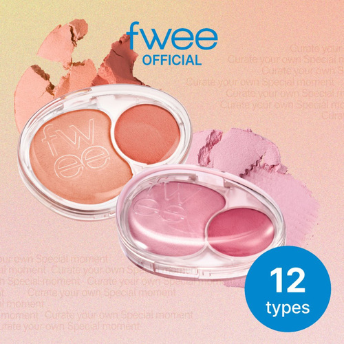 現 貨丨fwee 麻糬雙色胭脂膏最新升級版 Mellow dual blush