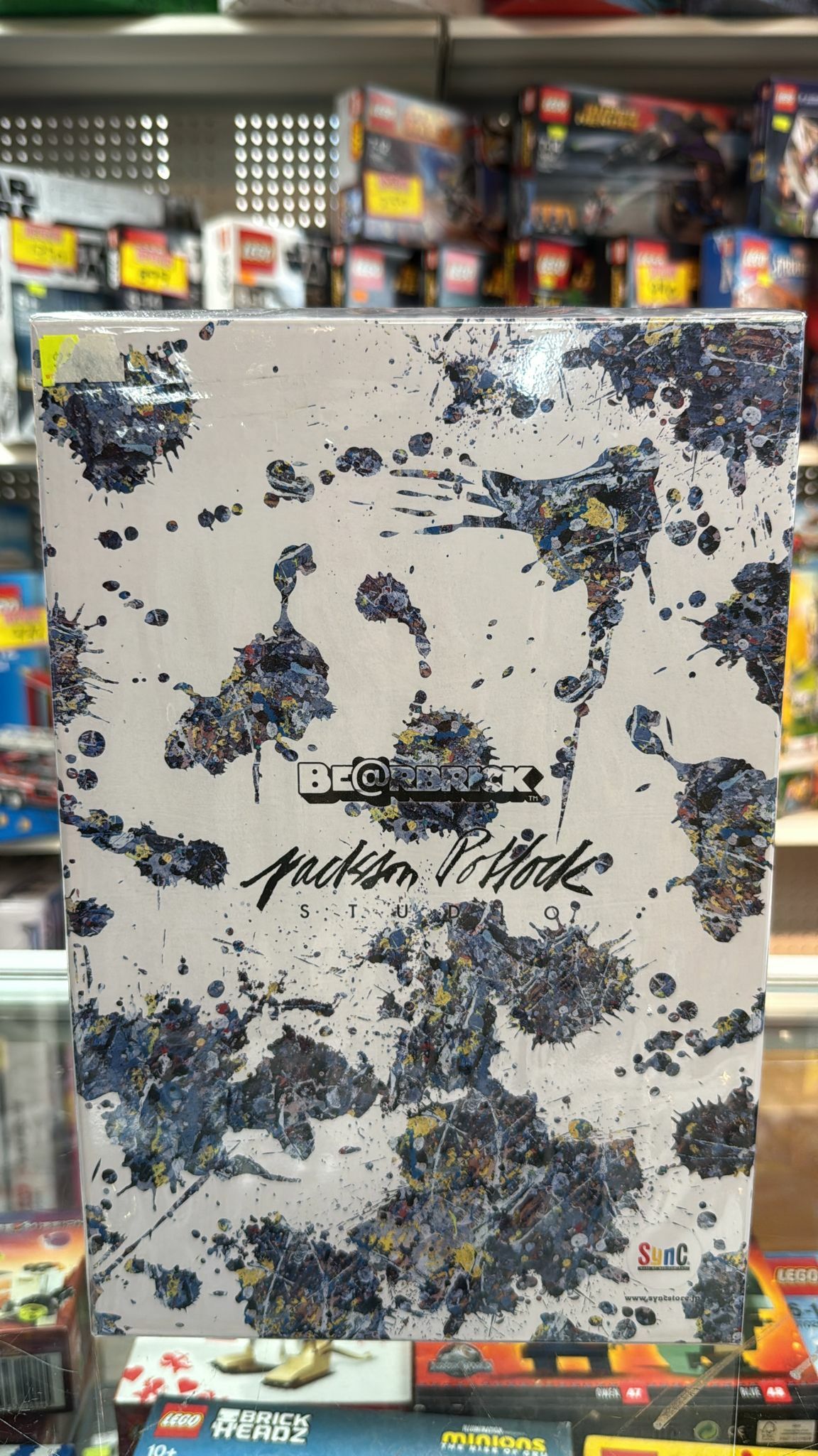 Medicom Toy Be@Rbrick - Jackson Pollock Studio(SPLASH) 100% & 400%