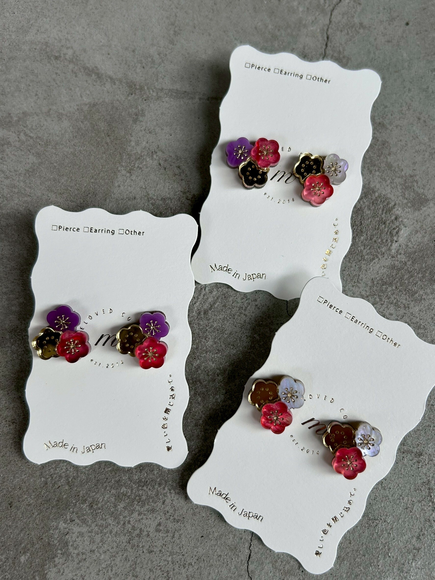 [Beloved color m] KOUME | Triple | 耳夾 | NO.2