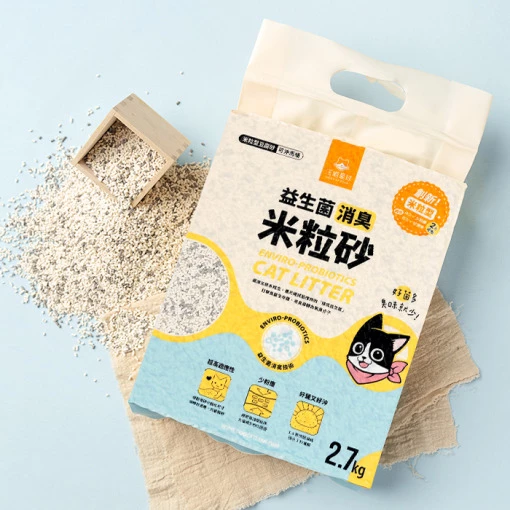 汪喵星球｜益生菌消臭豆腐砂（米粒型）