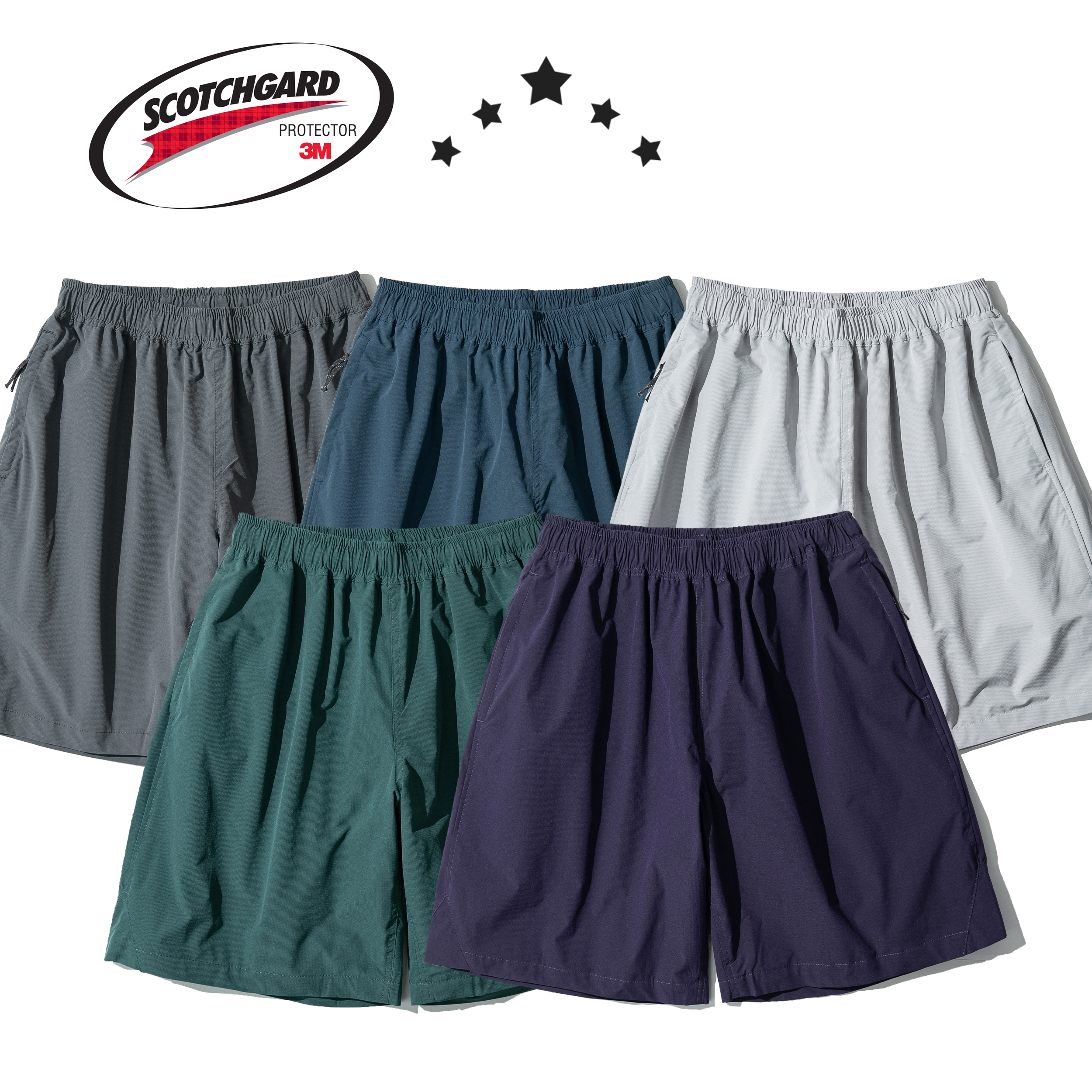 3M Scotchgard™ Beach Shorts 多功能 透氣速乾 海灘短褲 [PTR-337]