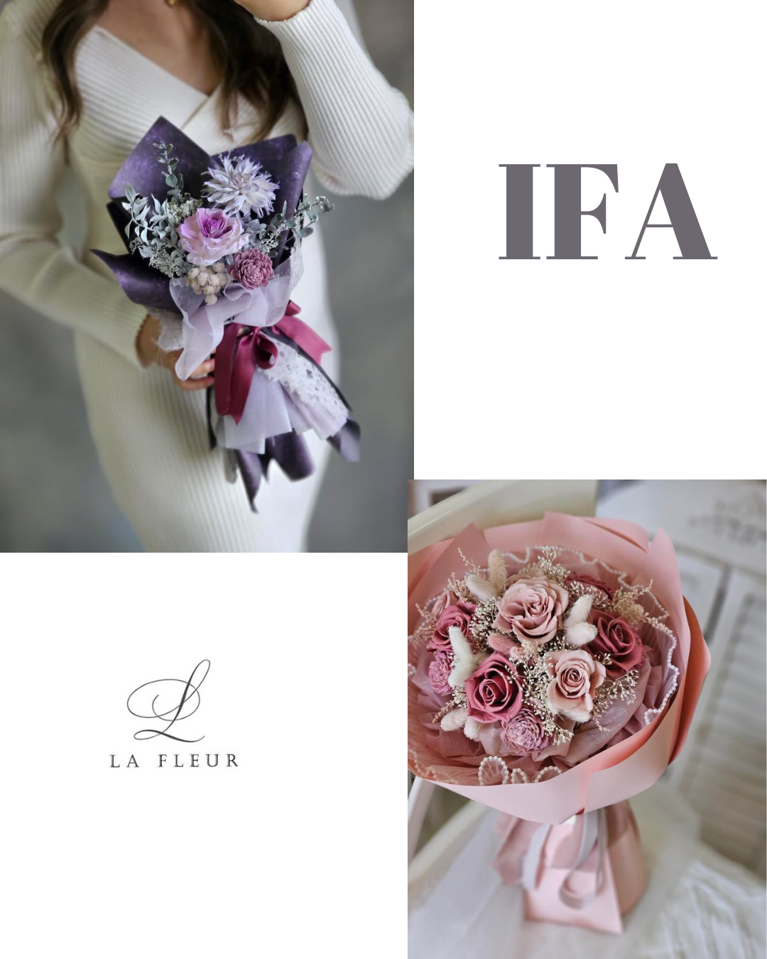 ♨️限時優惠 HK$6800♨️韓國 IFA花束包裝導師證書 Bouquet Packing Master Course♨️WhatsApp 61174567 預約上課, 學員自由預約