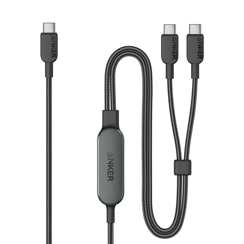 Anker 二合一  USB-C to C 快充線 140W (4ft/1.2m) A8895