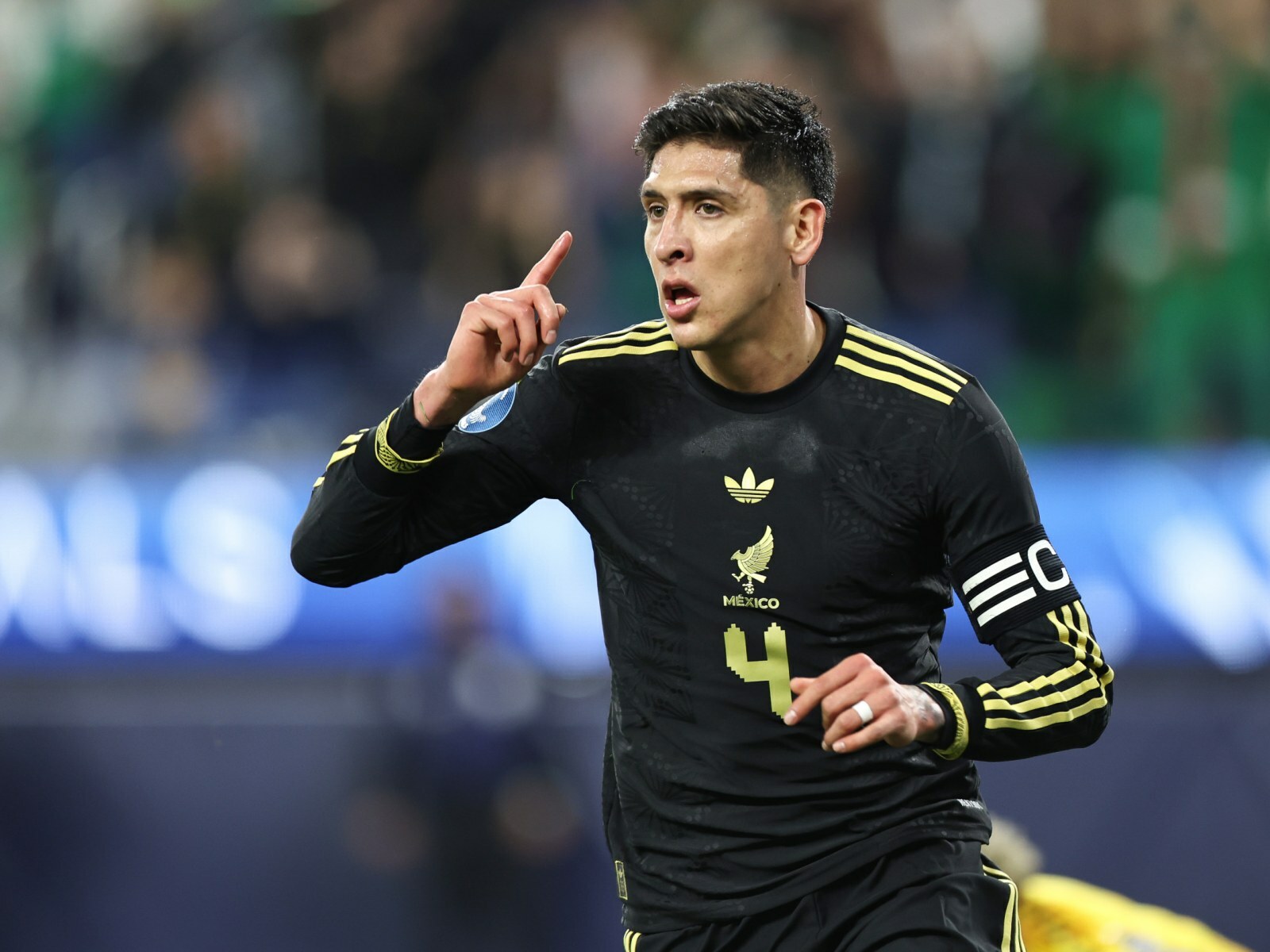 2025墨西哥國家隊黑金長袖特別版球衣