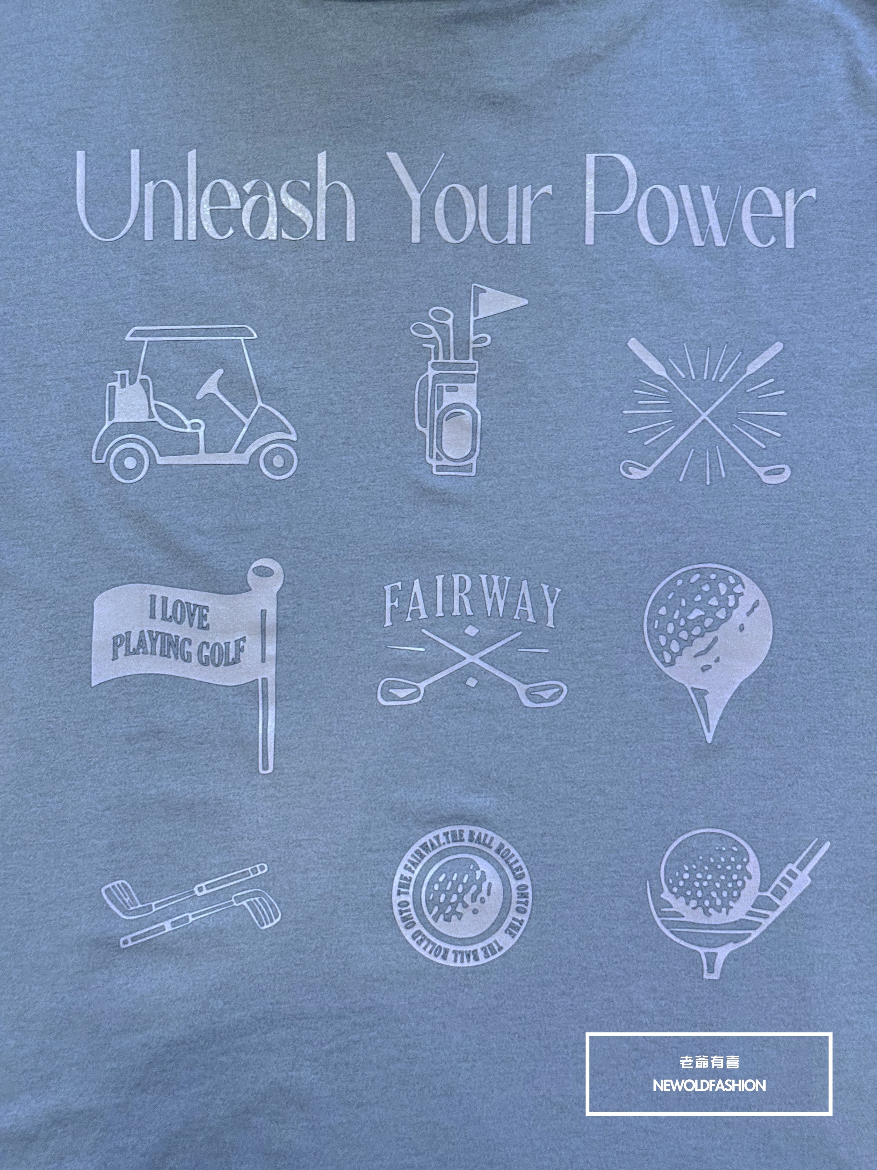 『新品上市』重磅POWER小圖示短T(NOF25038148)-深灰