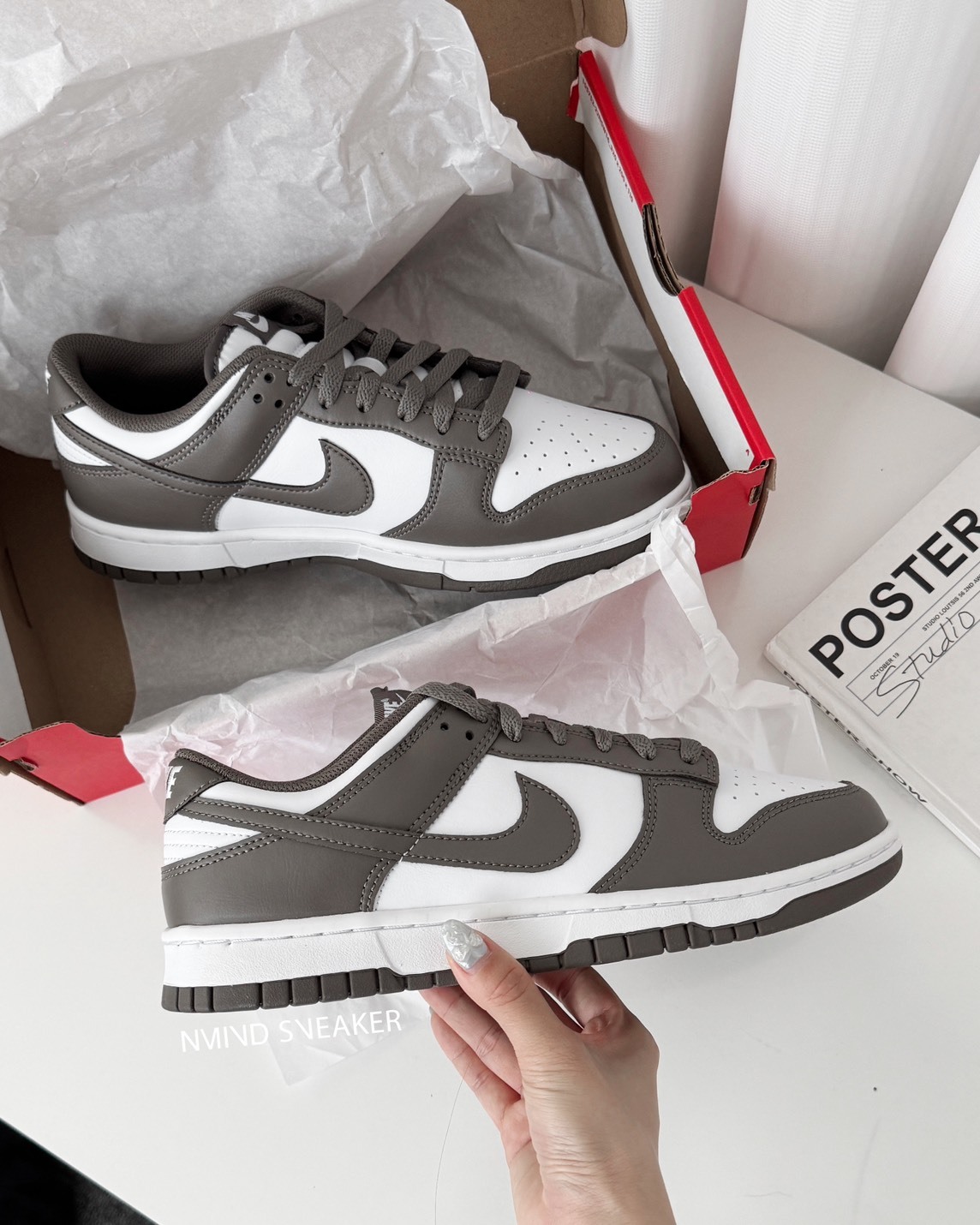 <快速出貨> NIKE DUNK LOW RETRO 炭灰棕 (HF5441111)