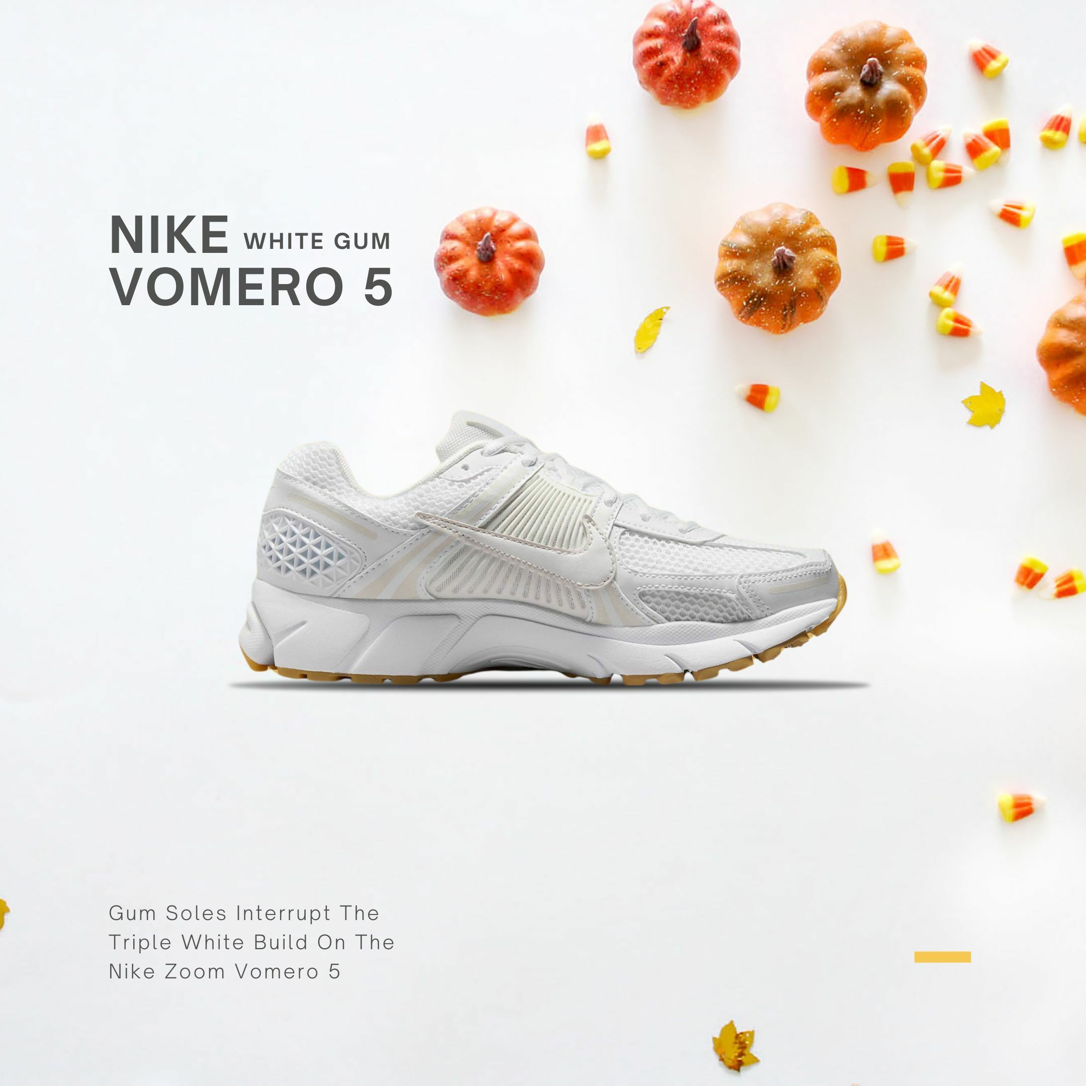 NICEDAY 現貨 Nike Zoom Vomero 5 White Gum 白生膠 生膠 白色 女鞋 FJ2028-104