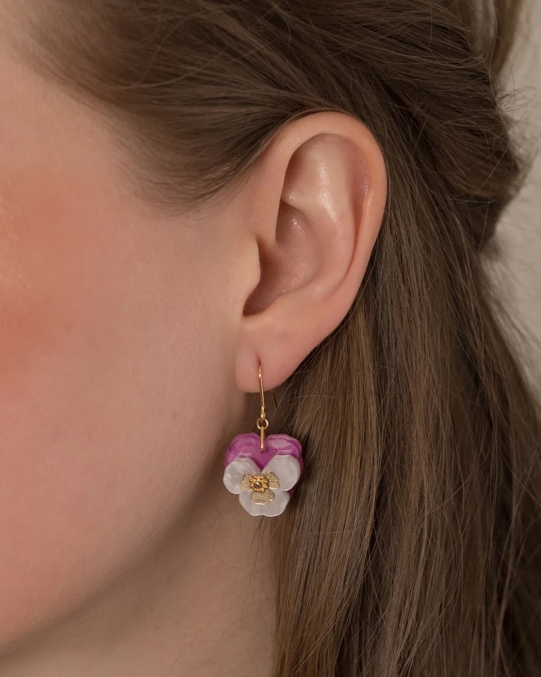 [Beloved color m] Pansy | 耳針 | NO.8