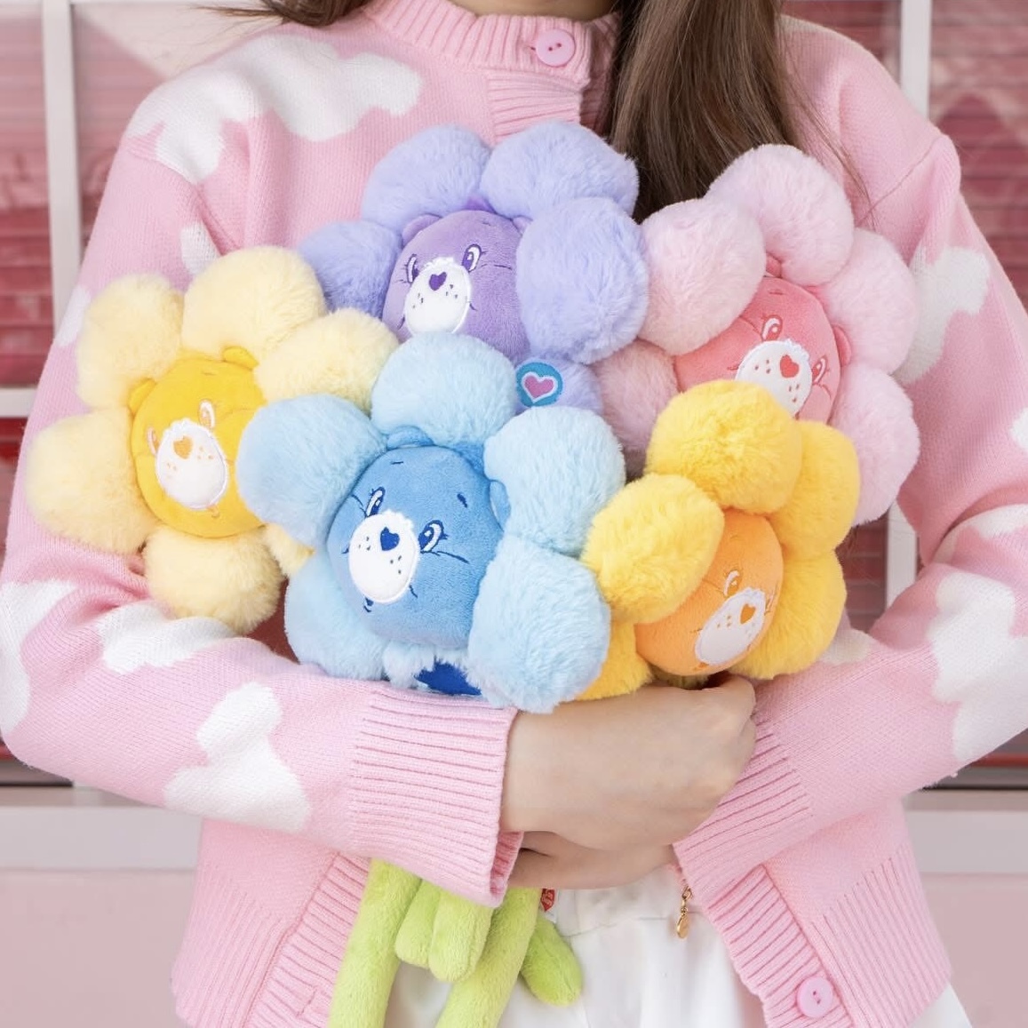 CARE BEARS BLOOM 彩虹熊 絨毛 大頭 花朵 造型盲盒指定款/代購