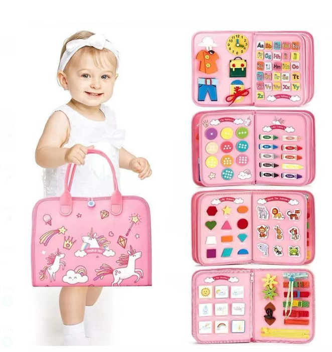 第五期预购 蒙氏启蒙忙碌儿童书 5页