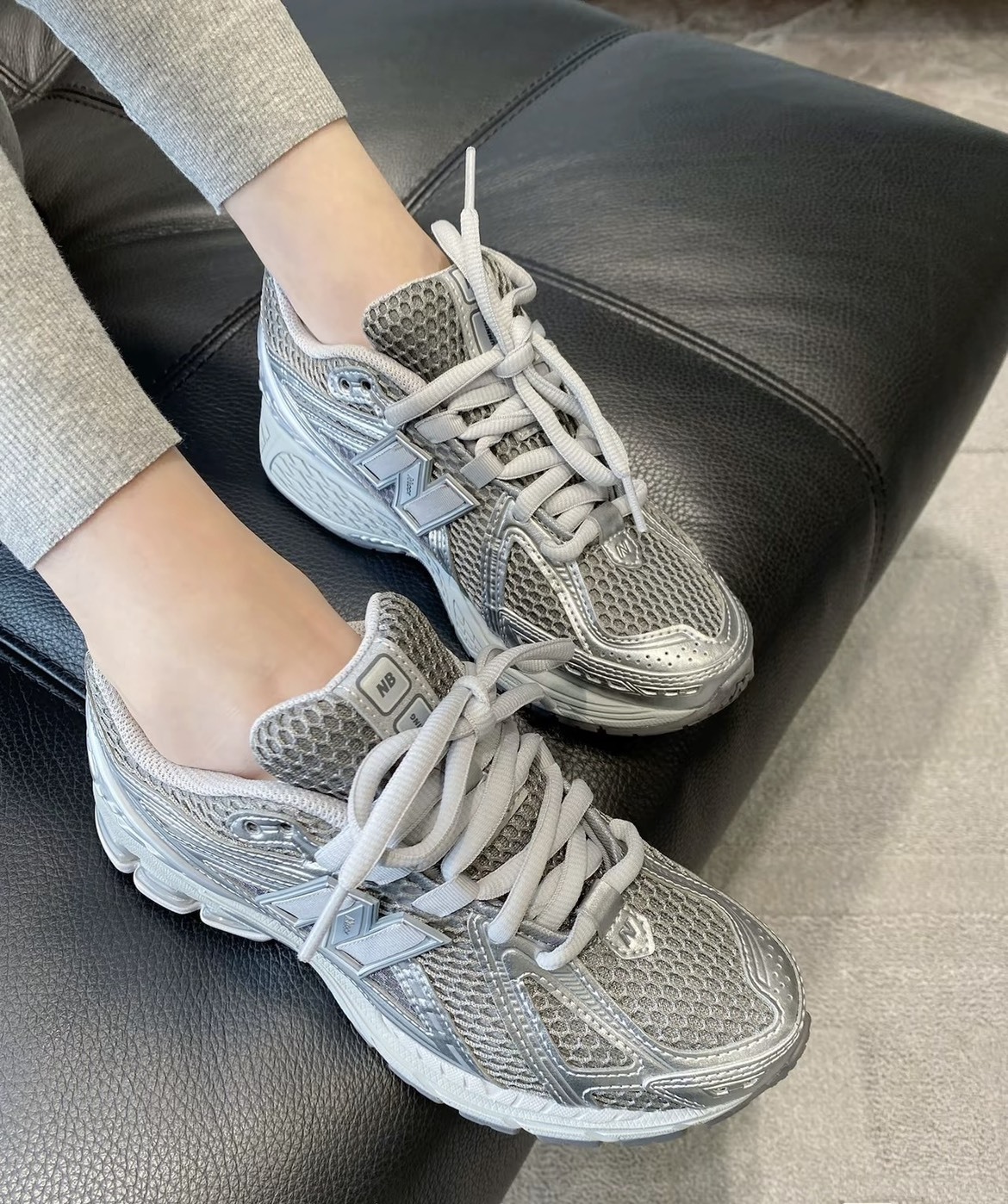 NEW BALANCE 1906R NB 金屬色 煙灰銀 Y2K 復古 男女同款 M1906REH