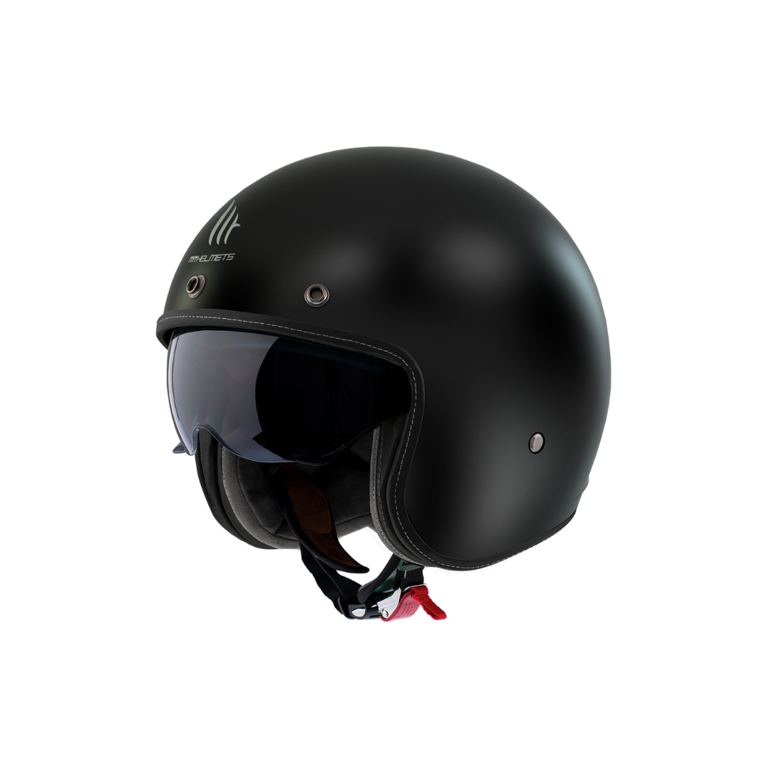 MT HELMETS LE MANS 2 SV S SOLID A1 MATT BLACK 消光面