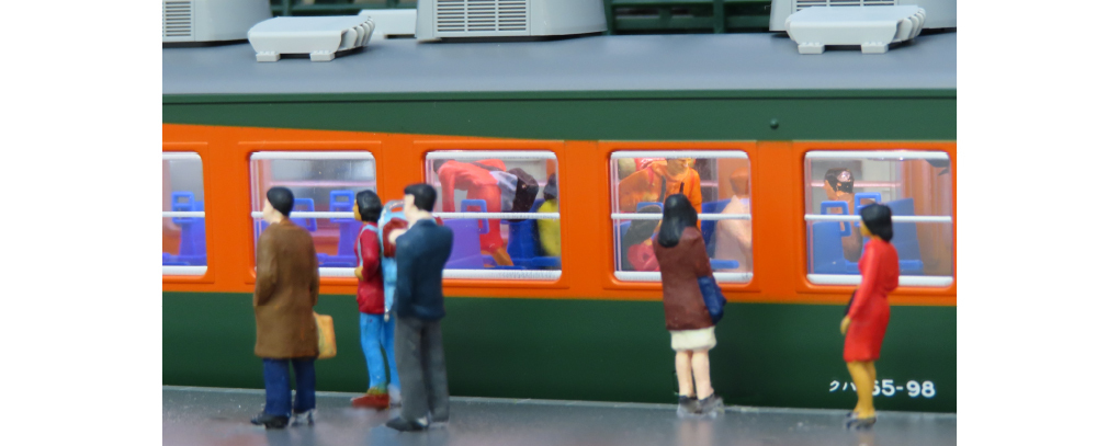 Kato 6-514 HO規 步行的乘客