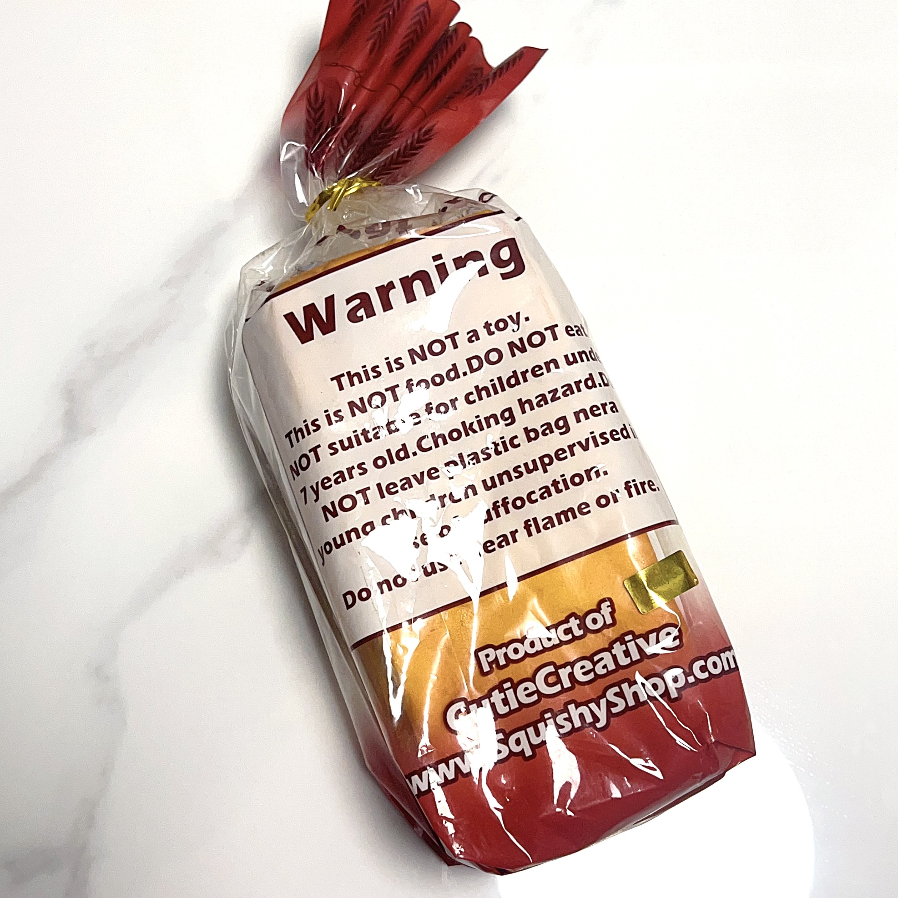 Old brand CutieCreative jumbo loaf bread squishy