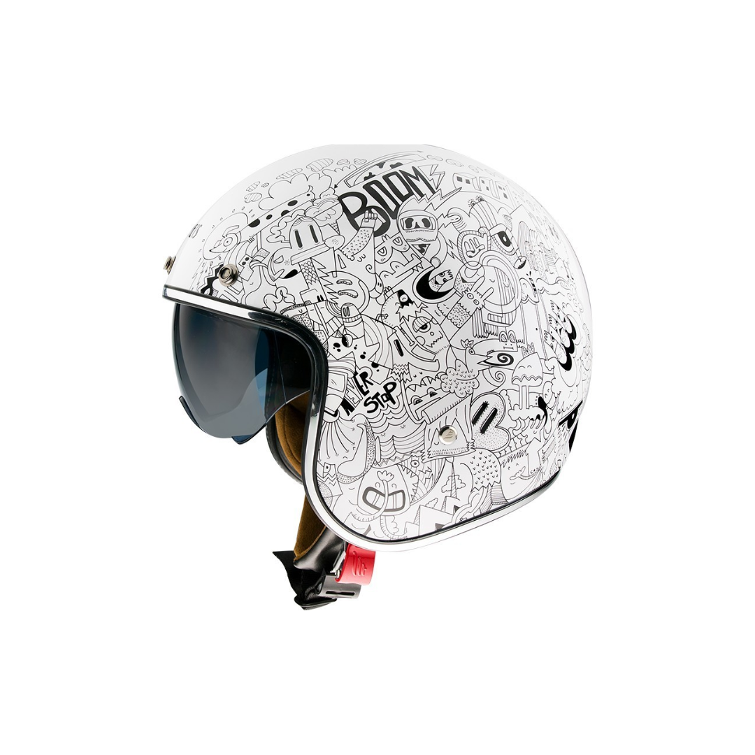 MT HELMETS LE MANS 2 SV GARPHIC