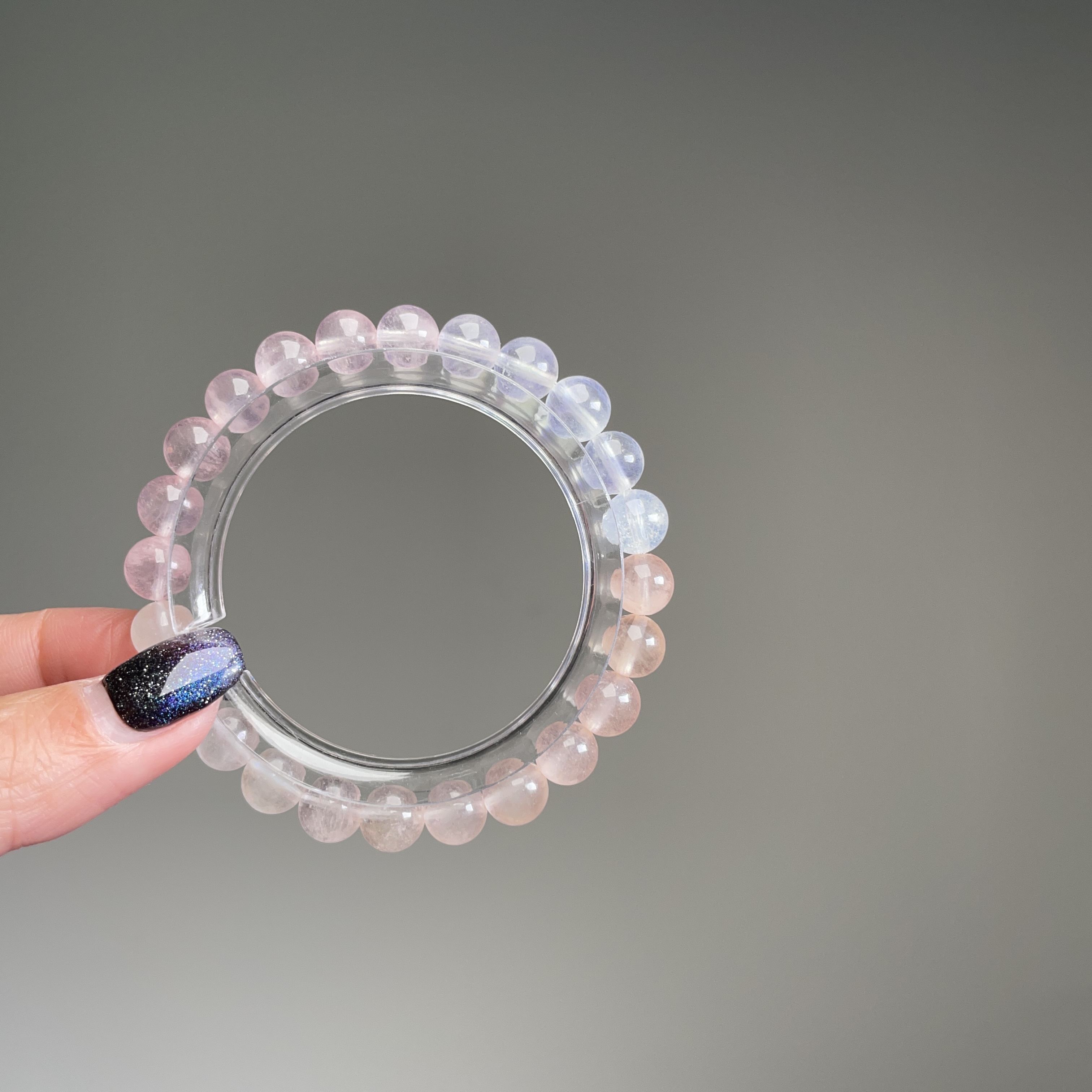 冰透漸層粉摩根