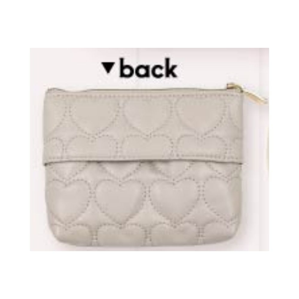 日本 Sanrio 心心車線刺繡 散紙包連紙巾袋