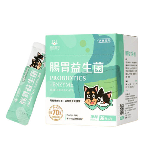 DOG CAT STAR Digestive Care Probiotics & Enzyme For Dogs & Cats (2g x 30sachets)