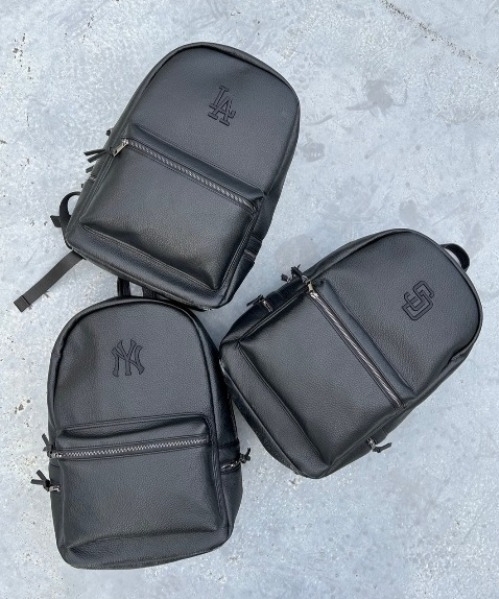 MLB 美國職棒大聯盟 LA道奇 NY洋基 SD教士 皮革 後背包