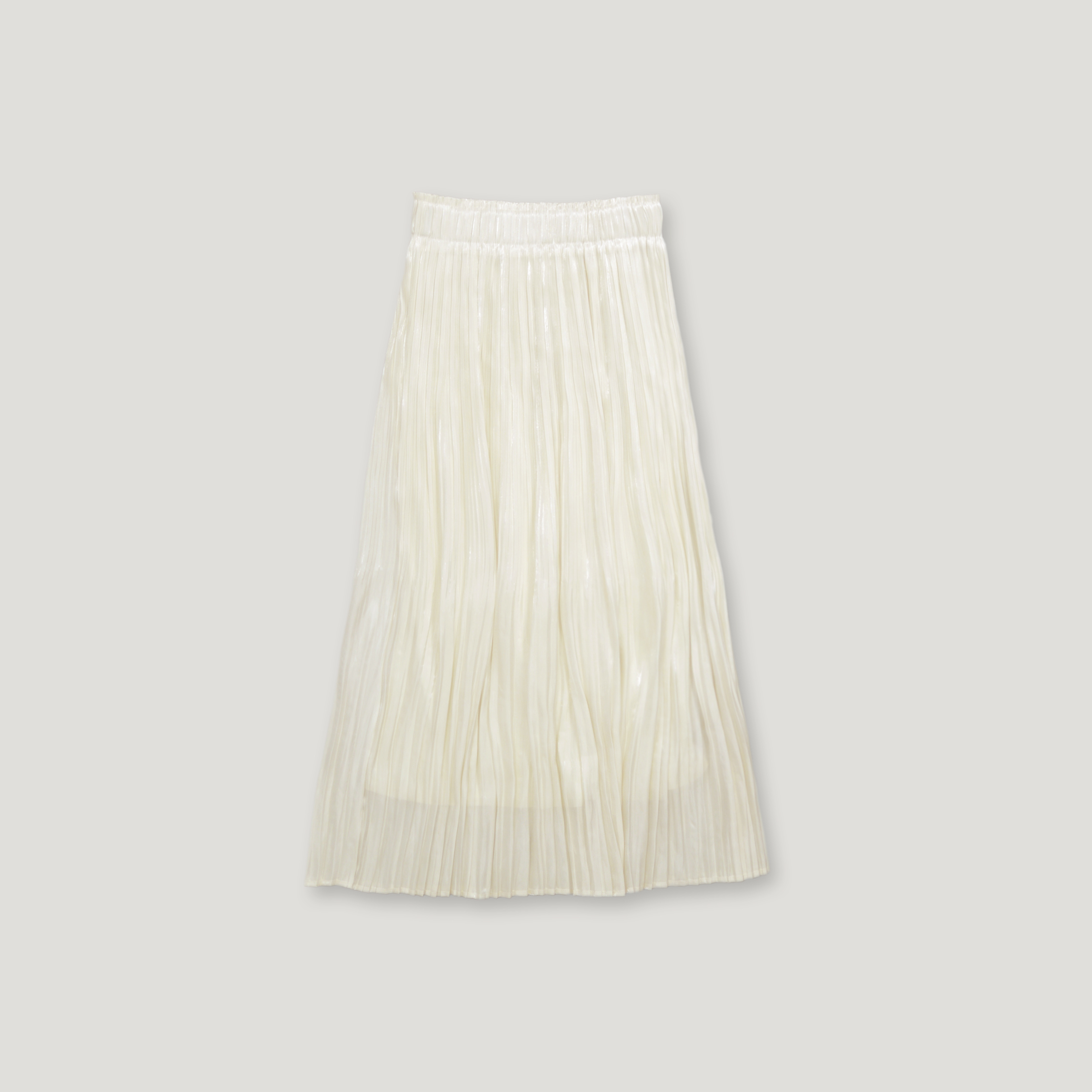 J.P.L. 高腰塔夫綢褶襉長裙 ╭ 4色 ╮