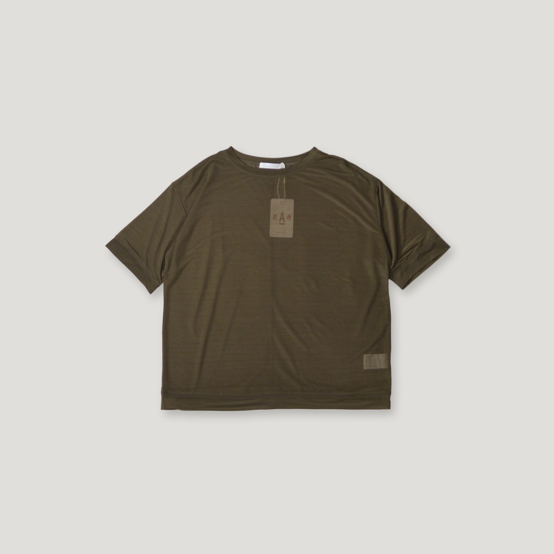 J.P.L. 圓領半袖透紗上衣 ╭ 2色 ╮