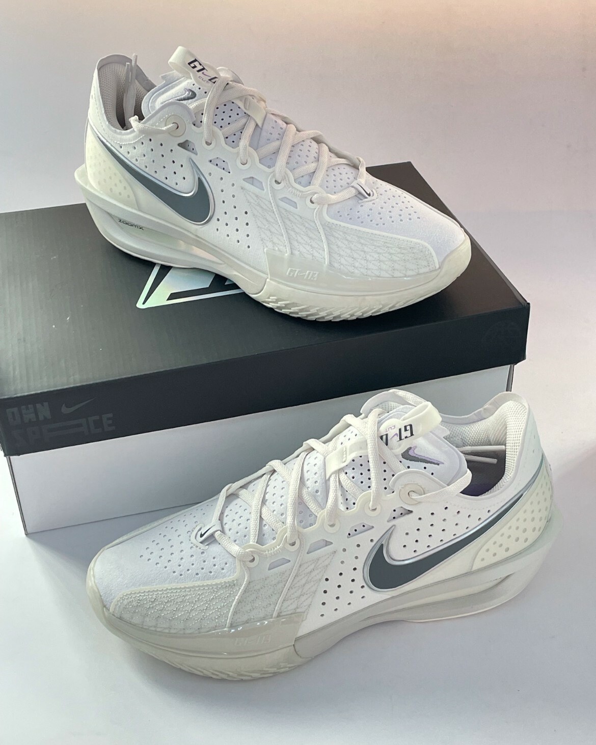 【逢甲 FUZZY】Nike G.T. Cut 3 EP "White/Metallic Silver" 白銀 DV2918-106
