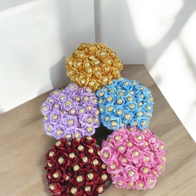 粉色紫色金色紅色藍色玫瑰金莎花束,單枝玫瑰金莎花束,單支金莎花束,單枝金莎花束