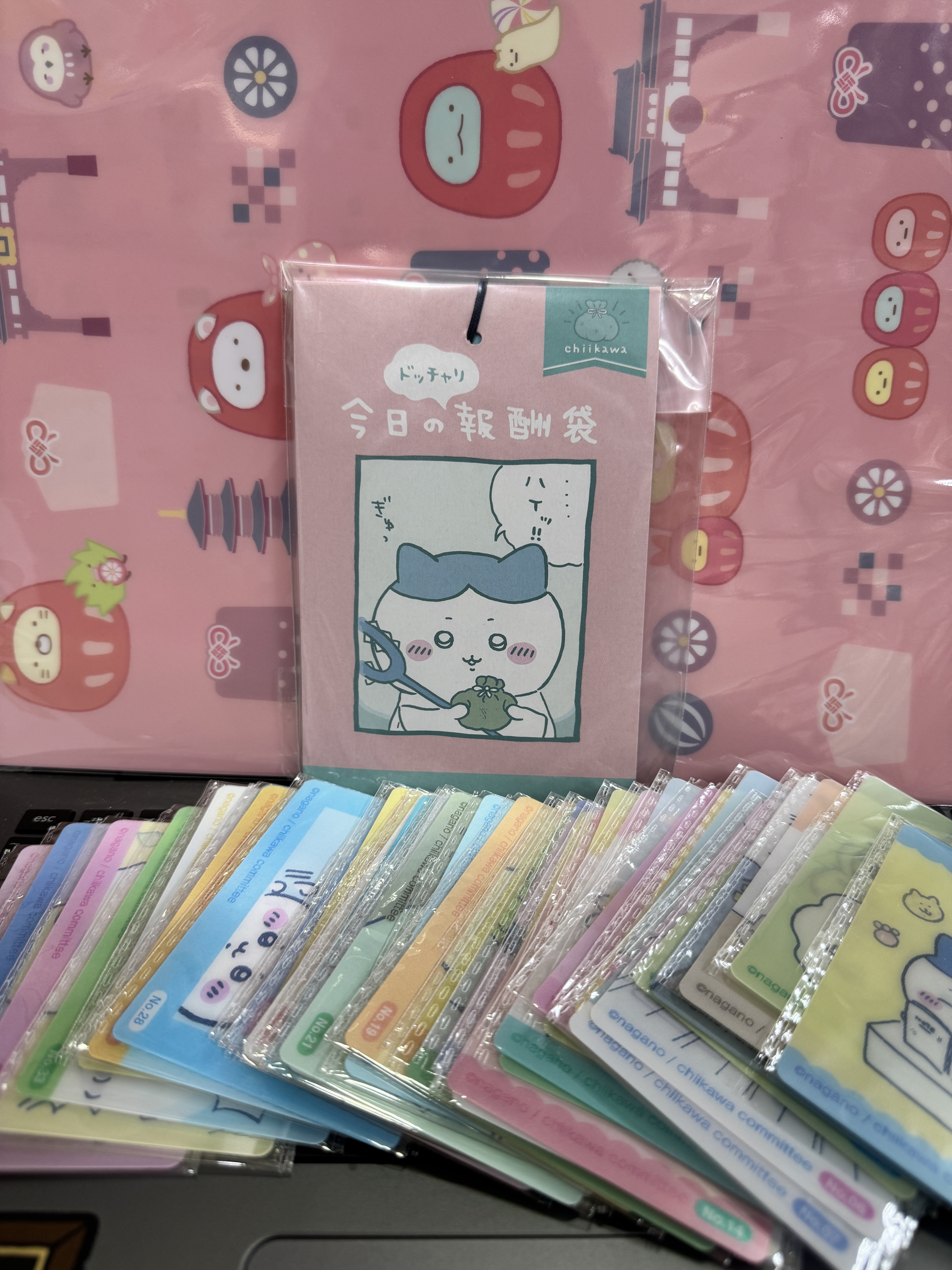 現貨- 日本正版 Chiikawa 報酬袋 盲抽卡 第2彈 光柵卡 閃卡 變變卡 全套齊 共36款