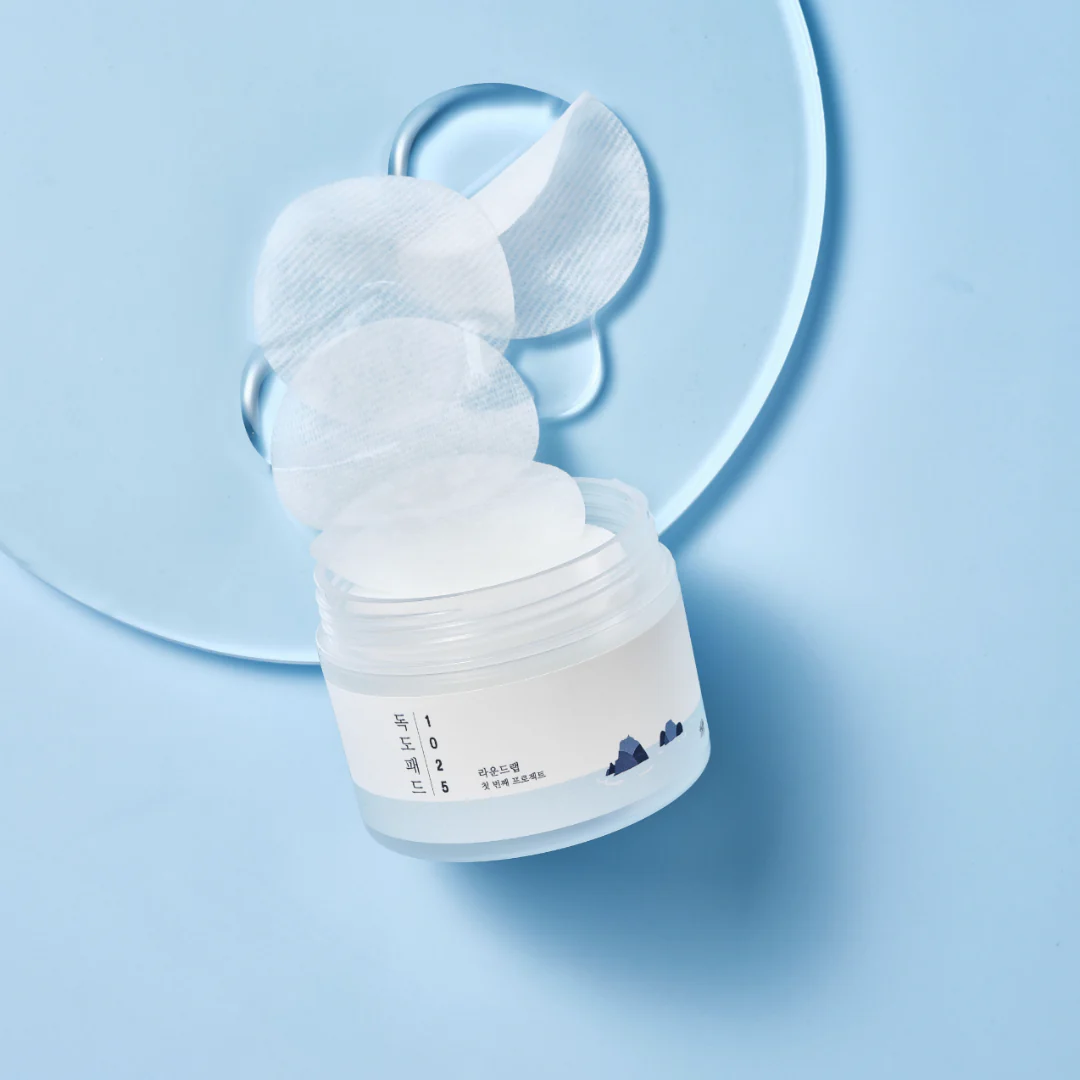 Round Lab 1025 獨島去角質清潔棉片爽膚棉片 70片