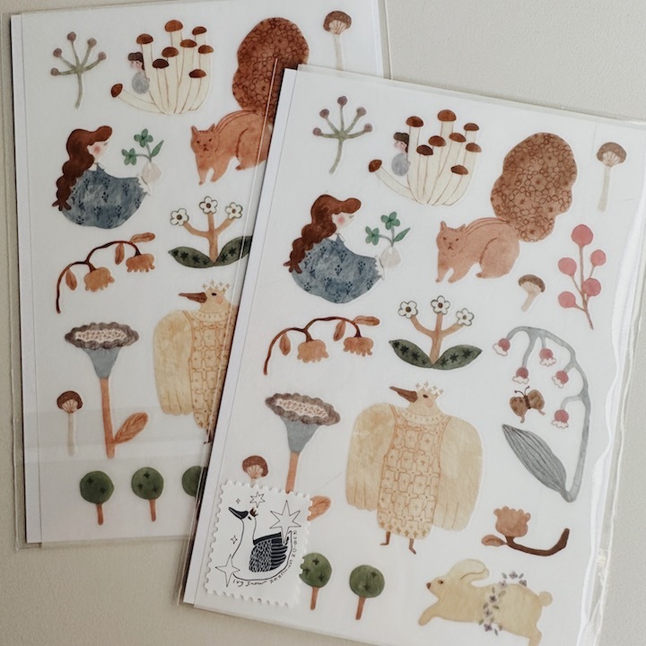 春綻 2入轉印貼紙｜森空