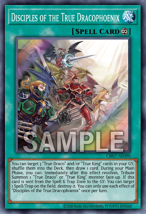 CR07-AE090 (SR)Disciples of the True Dracophoenix(真龍凰的使徒)