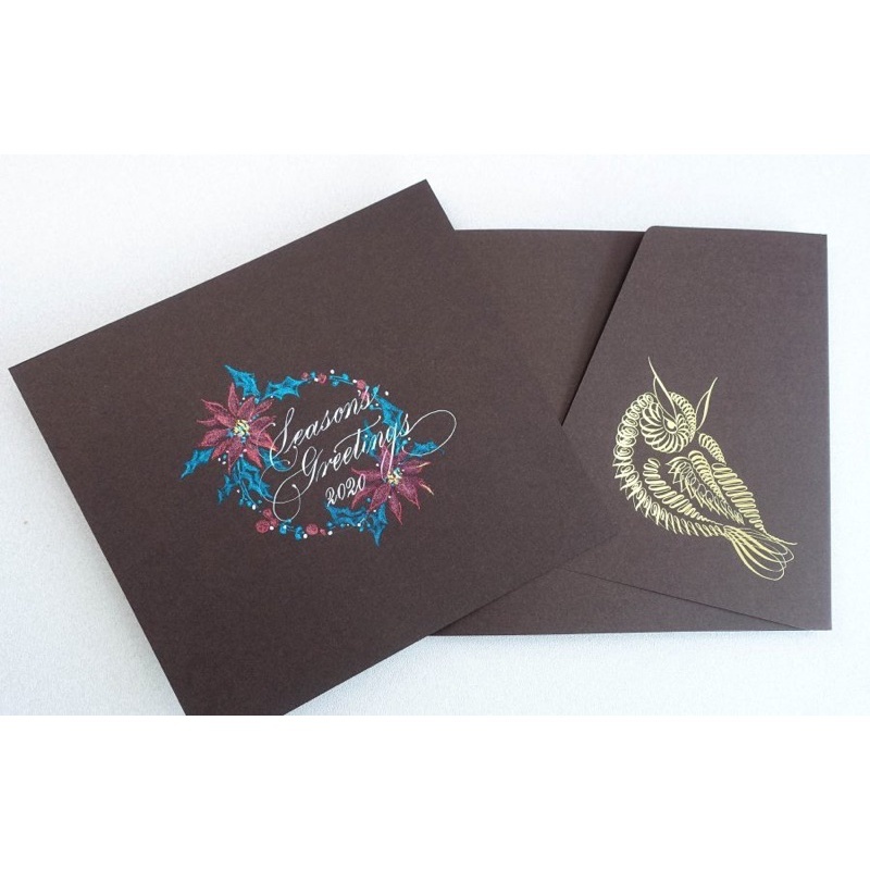 貓頭鷹黑卡本 黑色筆記本｜筆尖溫度