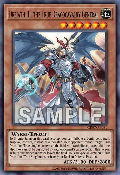 CR07-AE084 Dreiath III, the True Dracocavalry General(真龍騎將 德律阿斯三世)