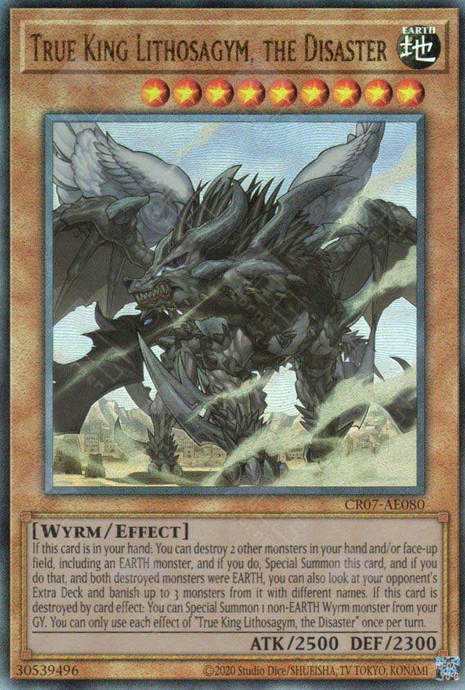CR07-AE080 (UTR)True King Lithosagym, the Disaster(真龍皇 利托斯阿齊姆 災禍)