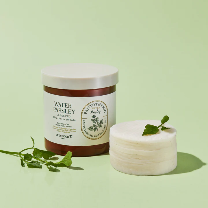 SKINFOOD 水芹菜控油爽膚純素棉片 60片裝