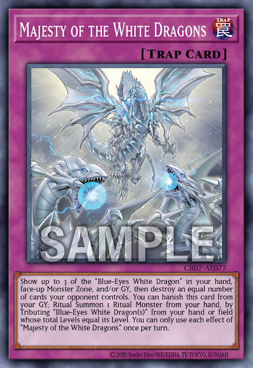 CR07-AE077 Majesty of the White Dragons(白之龍的威光)