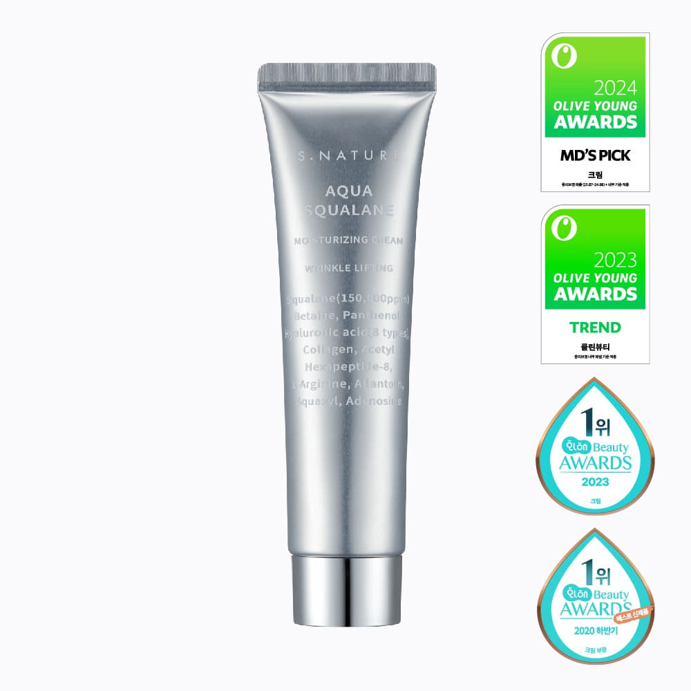 S.NATURE 天然角鯊烷保濕面霜 60ml