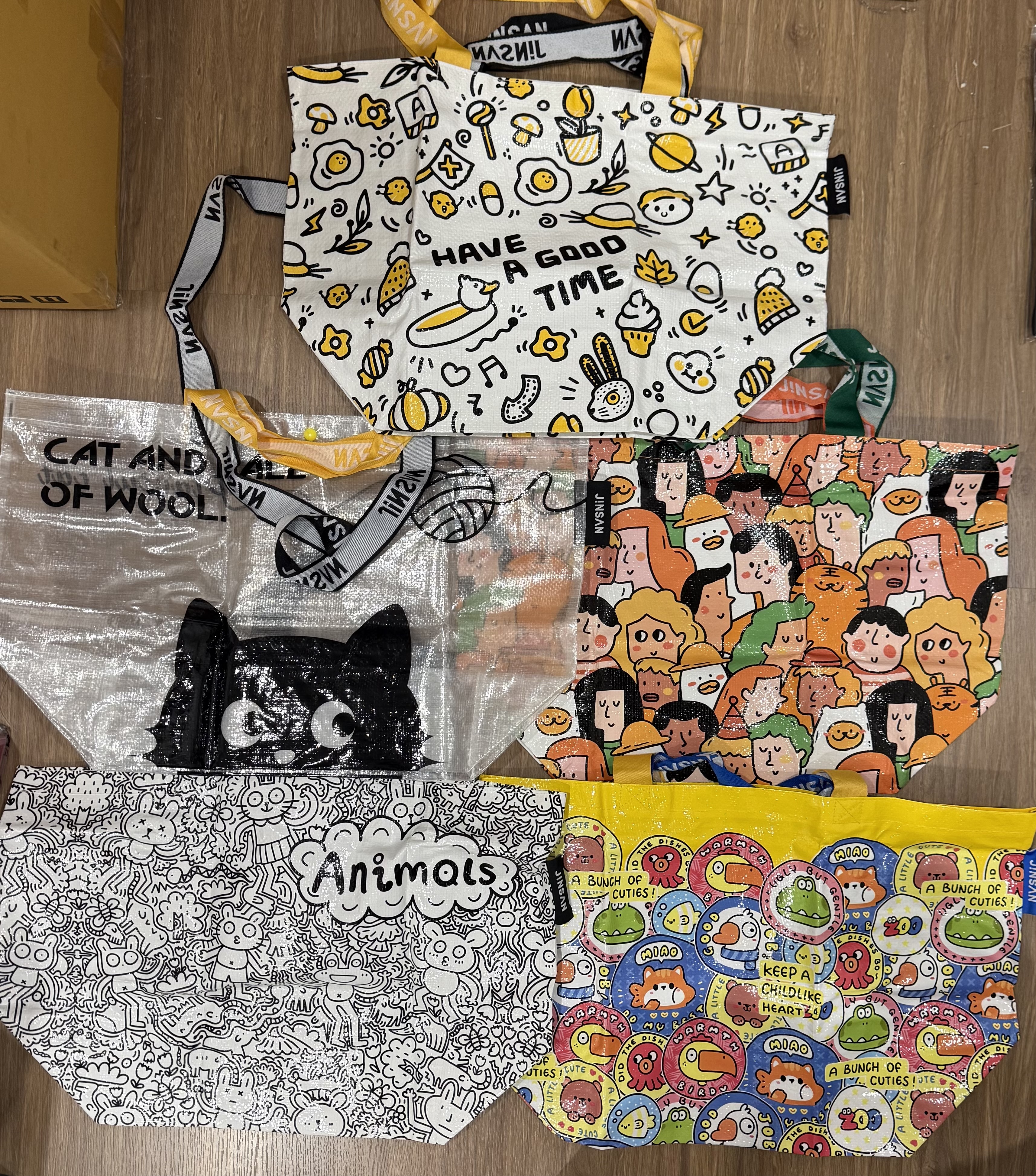 泰國 卡通公仔環保袋（T4 T916）